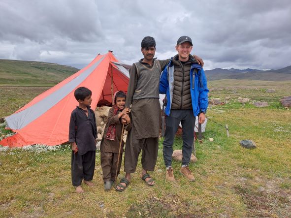 nomads during a visit to deosai national park