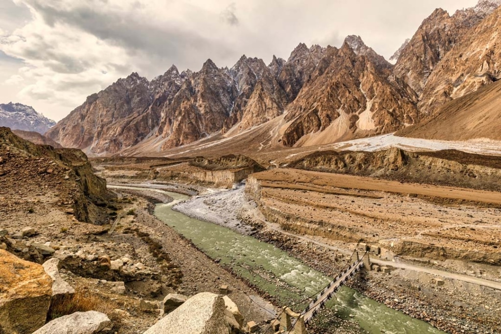 Bridge to Shimshal Valley